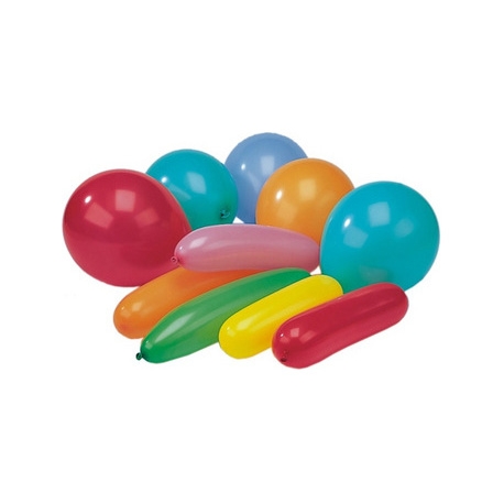 Ballons ronds et allongés - 20 pièces