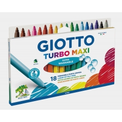 Étui de 18 feutres - Giotto Turbo MAXI
