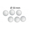 Boules en styropor - Ø 50 mm - sachet de 6 pièces