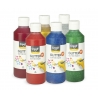 Peinture pailletée Creall Glitter 6 x 250 ml - Schoolpack