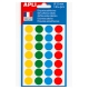 Pastilles adhésives - Ø 15 mm - couleurs assorties