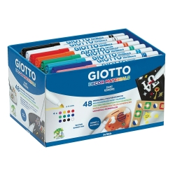 48 Feutres Giotto Decor Materials en 4 x 12 couleurs