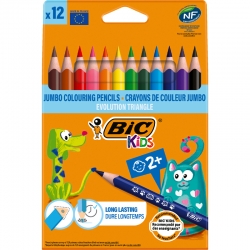 Crayons triangulaires BIC KIDS