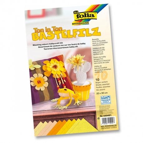 Feutrine 20 x 30cm - Couleurs unies