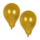 Ballons "Metallic" couleur OR