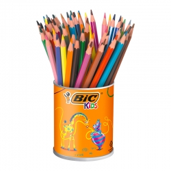 Boîte de Crayons BicKid Evolution - 60 pièces