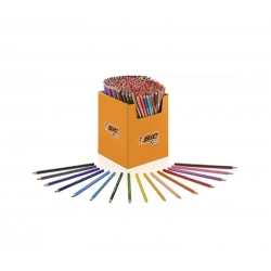 BIC Kids Class Pack 144 crayons assortis