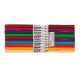 Assortiment de papiers crêpes fin 32 g - 50 x 250 cm