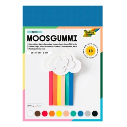 Plaques en mousse - A3 - 10 couleurs