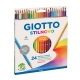 Crayons Giotto Stilnovo - 24 couleurs