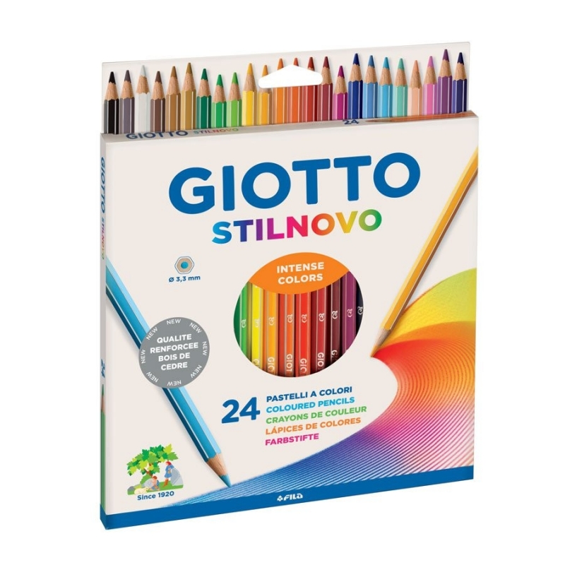 Giotto Di Natura 240317 - Crayons de Couleur - Vert Cinabre