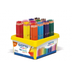 Crayons Giotto Stilnovo schoolpack 192 crayons