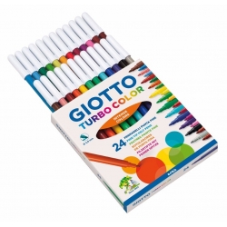 Feutre Giotto Turbo Color - 24 couleurs