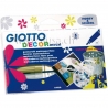 Feutres - 5 couleurs métalisées - Giotto Decor metal