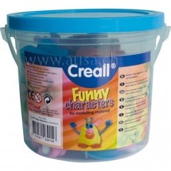 Seau Funny Characters Creall - 128 pièces