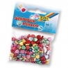 Perles décoratives avec perforation - Coeurs - 160 pcs