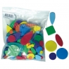 Formes en mousse - géométriques - 200 pcs