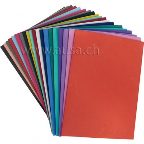 Plaques en mousse - A3 - 10 couleurs