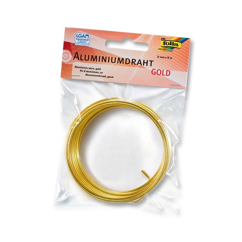 Fil d'aluminium - Ø 2mm - Longueur 5m - AUSA