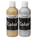 Gouache couleur Or et Argent Creall color