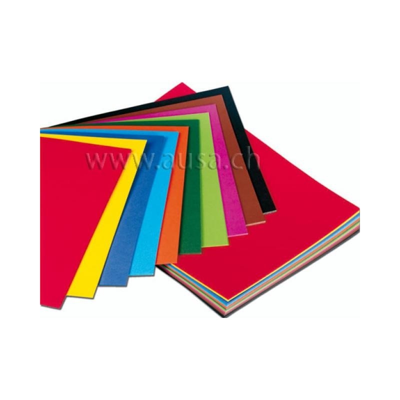 feuilles de papier cartonné A4 rouge pur 300 gr/m²