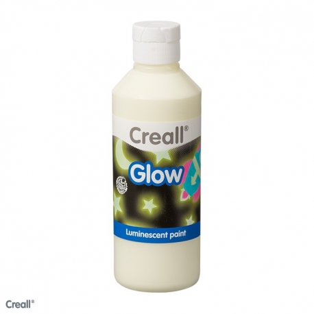 Peinture phosphorescente - flacon de 250ml - Creall Glow