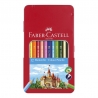 Crayons de couleurs hexagonaux