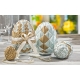 Oeuf en polystyrène (styropor) - 8cm - blanc - 5 pièces